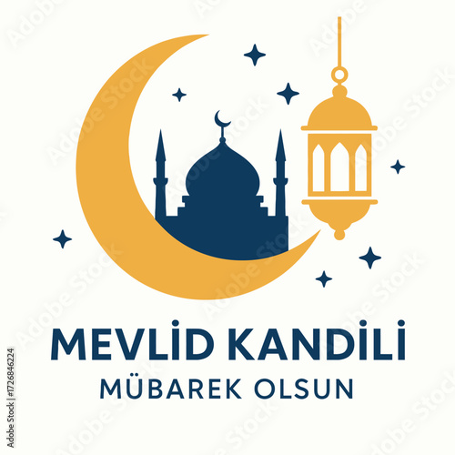 a Kandel lantern glowing in the night sky