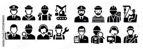 Cargo Transport Icons