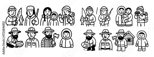 Alaskan Life Icons