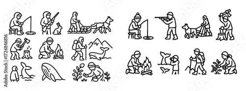 Alaskan Life Icons