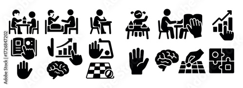 Hand Motor Skills Icons