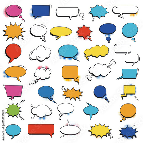 3d speech bubble