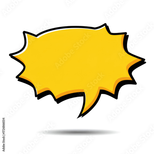 3d speech bubble