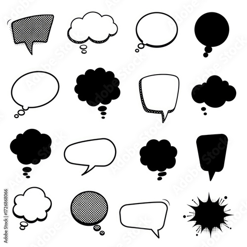 3d speech bubble