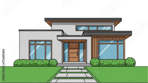 AutoCAD House Plan Vector Illustration – Building Project for Construction Industry Background AI EPS PNG JPEG
