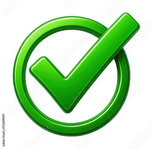 Free Download Green check mark icon. - GFXLoad