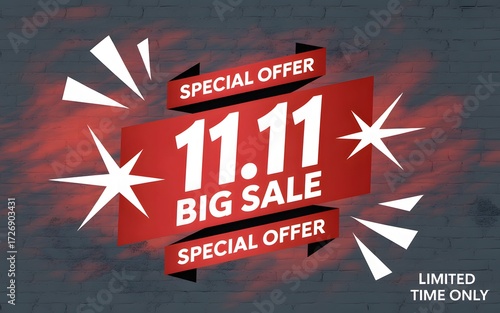 11 11 big sale special offer limited time only