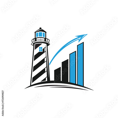 lighthouse icon vector illustration