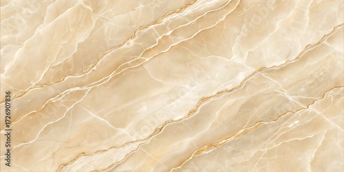 Creamy Beige Marble with Golden Veins and Flowing Natural Stone Texture cream marble gold veins mockup