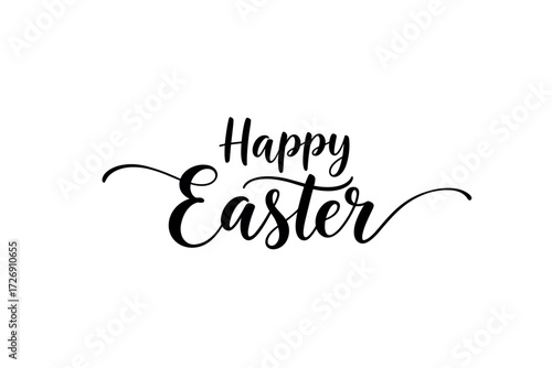 Celebrating easter holiday with joyful greetings festive digital design cheerful atmosphere creative perspective. Vector illustration