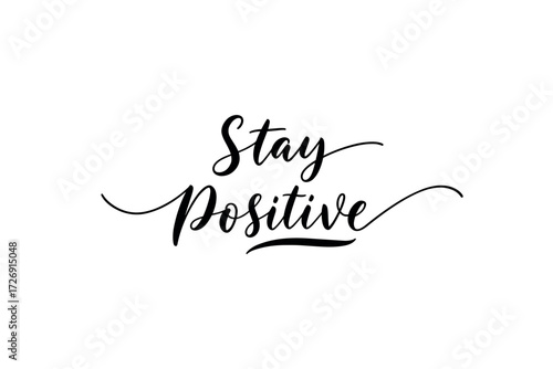 Uplifting action encouragement inspirational setting typography minimalist background motivational concept. Vector illustration