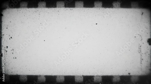Grainy, monochrome film frame