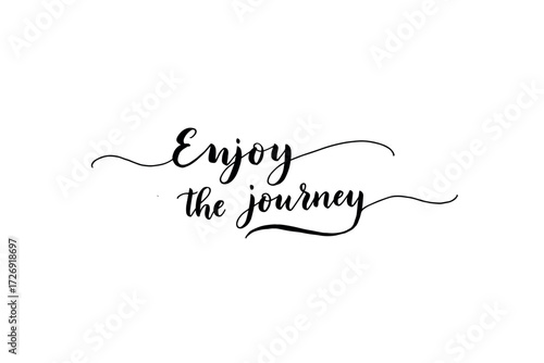 Embark on an inspiring journey of self-discovery anywhere digital motivational artistic creative. Vector illustration