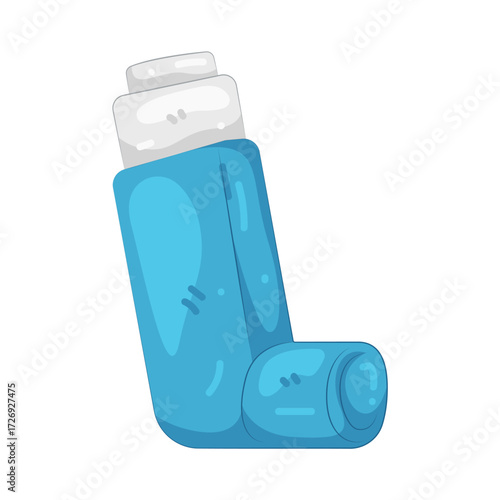 Illustration of Asthma Inhaler