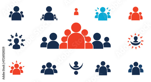 Diverse group of people collaborating and connecting in a modern office setting, symbolizing teamwork and unity, creating a sense of community and shared purpose.