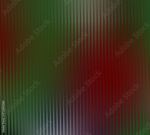Abstract digital art with deep red and green hues creating a textured mosaic effect