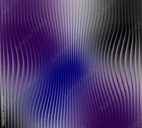 Abstract wavy lines pattern of purple blue and grey tones with subtle shimmering effect