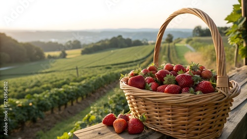 red grapes in a basket