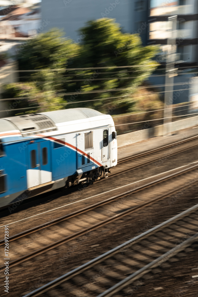 Naklejka premium Portugal Train 