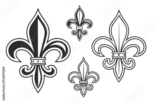 fleur de lis vector