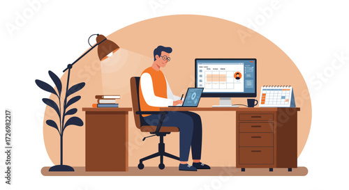 Strategic Insight & Data Analysis: Modern Flat Design for Business Foresight