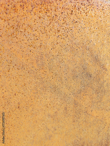 Wallpaper Mural Close-up of rusty metal surface with textured orange and brown corrosion Torontodigital.ca