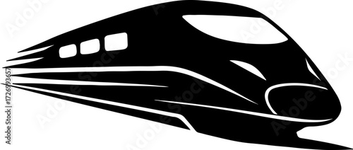 TRAIN VECTOR SILHOUETTE