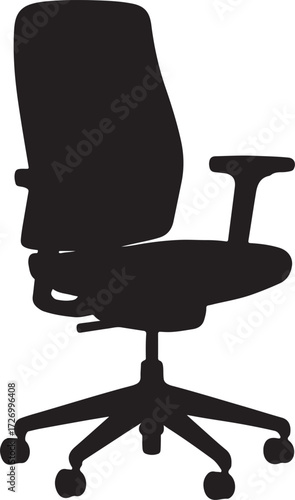 CHAIR VECTOR SILHOUETTE