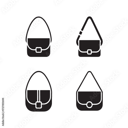 Fashion Crossbody Bag Solid Icons Pack