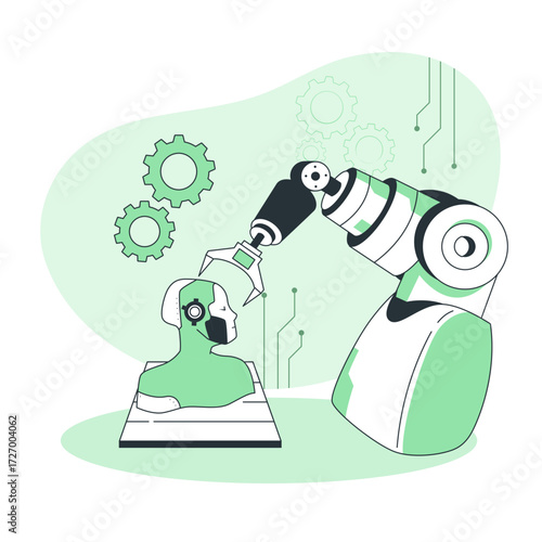 Robotics Cartoon Illustrations
