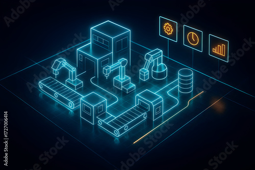 Smart Factory Automation – Industry 4.0 Production Line