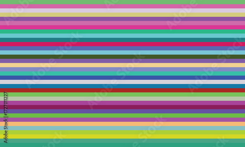 Wallpaper Mural Vibrant abstract horizontal stripes pattern in rainbow colors gradient background Torontodigital.ca