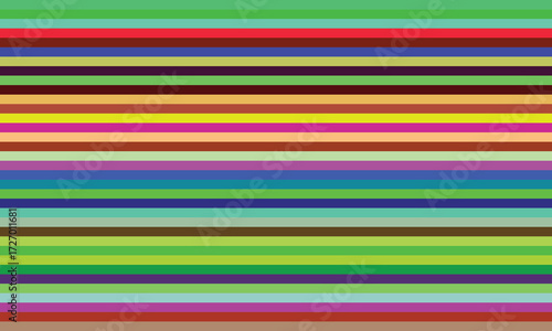 Wallpaper Mural Vibrant horizontal stripes gradient abstract background seamless pattern dynamic color transition Torontodigital.ca