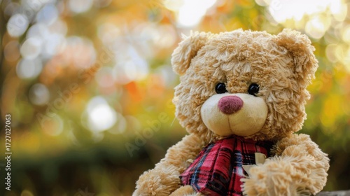 Cuddly Teddy Bear Toys: Fluffy Brown Stuffed Bears, White Plush Teddies & Christmas Gift Decoration