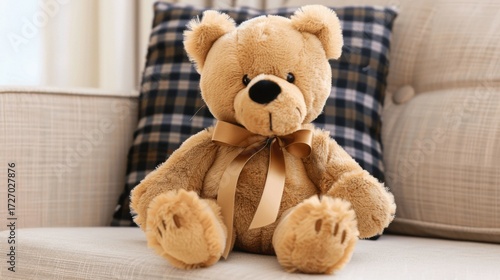 Cuddly Teddy Bear Toys: Fluffy Brown Stuffed Bears, White Plush Teddies & Christmas Gift Decoration