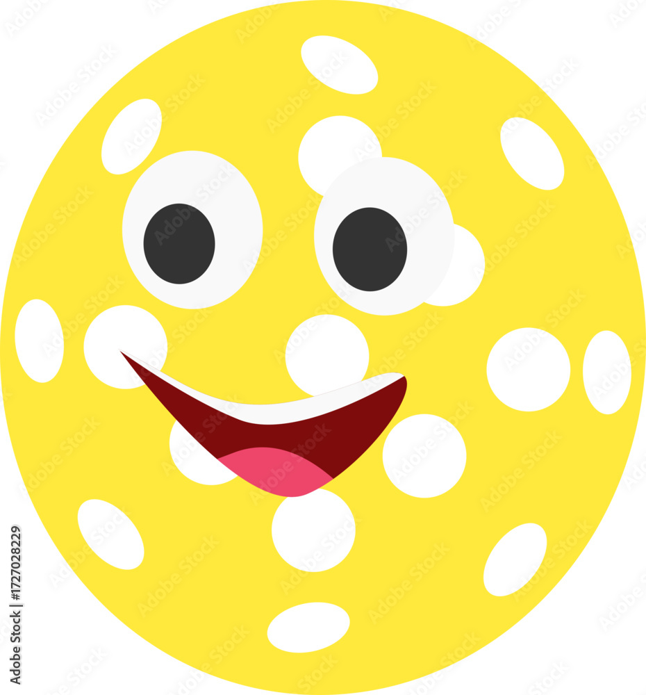 Fototapeta premium Racket Sport Icon for Tennis, Padel, and Pickleball