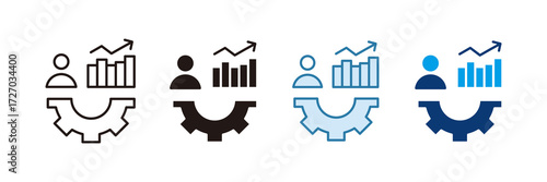 Self Development Icon Set Multiple Style Collection