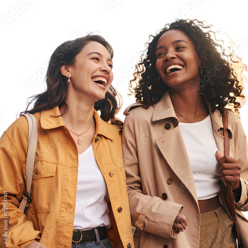 portrait of two young women