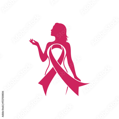 Pink Ribbon for Awareness