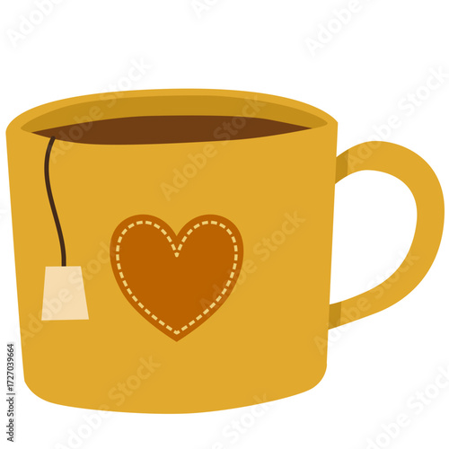 a cup of hot tea