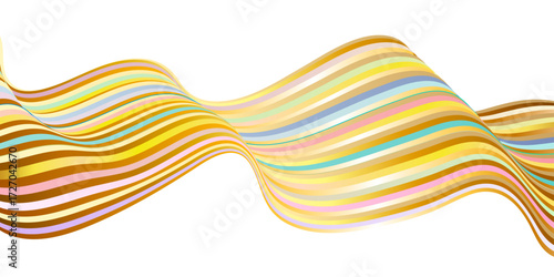 bottom half sports one design, Summer abstract pattern. Ideal for wrapping paper, abstract background with colorful gradient rainbow beautiful, long multicolored ribbons is fluttering in the wind.