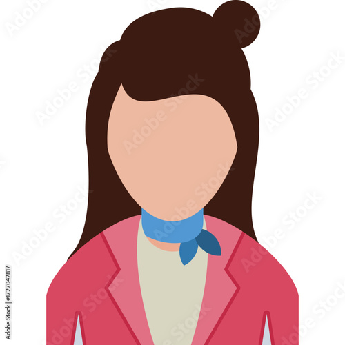 Elegant Flight Hostess