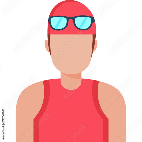 Competitive Pool Swimmer