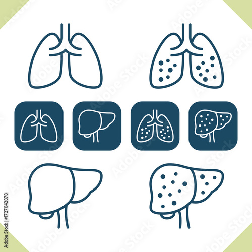 Internal Organs Icons