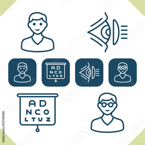 Ophthalmology Icons