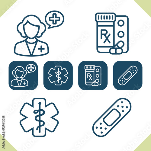 Pharmacy Icons