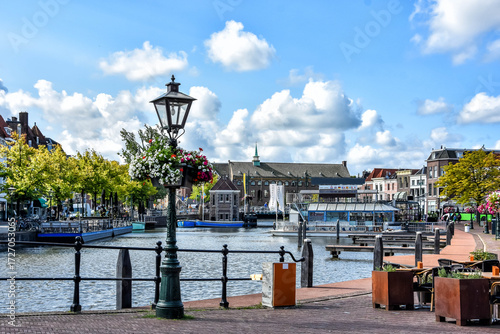 Tableau sur toile Leiden, South Holland, Netherlands, Holland, Europe