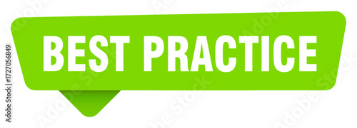 best practice green sign isolated on transpatent background. best practice sticker