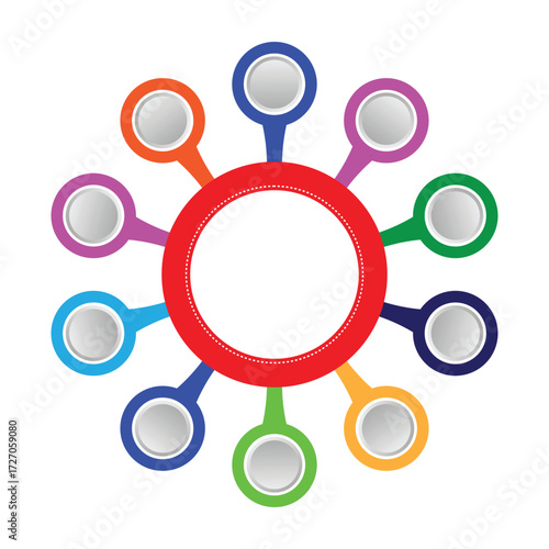 Business Infographic Template Vector Design