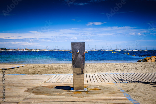 Ducha de playa